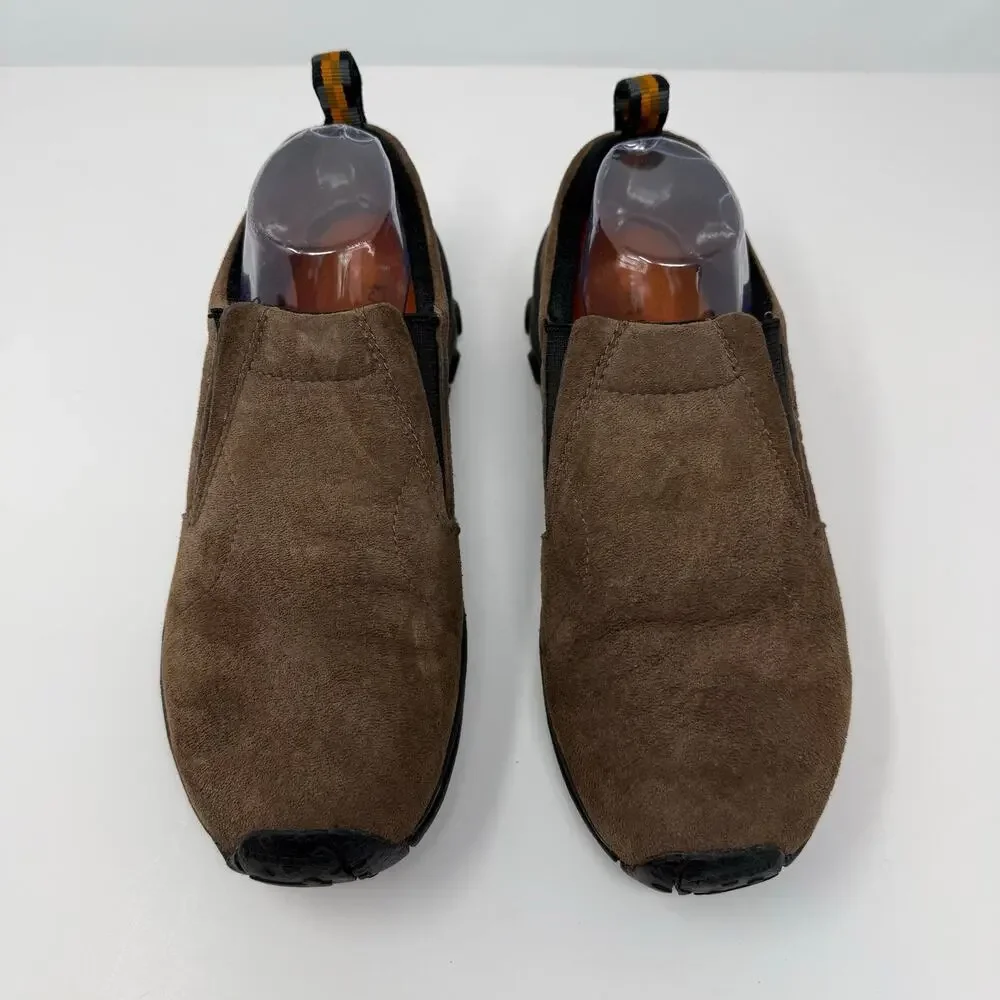 Merrell Jungle Moc Suede Slip on Shoes Men's 8.5 Brown Gunsmoke
